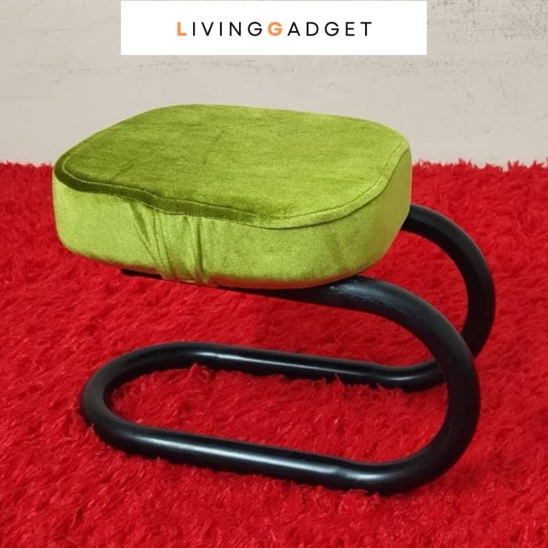 Prayer Seat for Muslim – Green | Comfortable & Supportive Salah Chair thumbnail 3