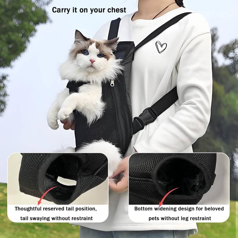 Pet Carrier Backpack Purple thumbnail 3