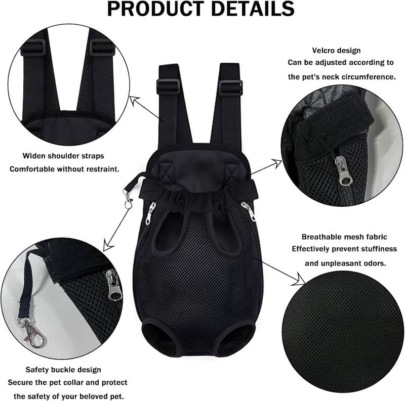 Pet Carrier Backpack Pink thumbnail 2