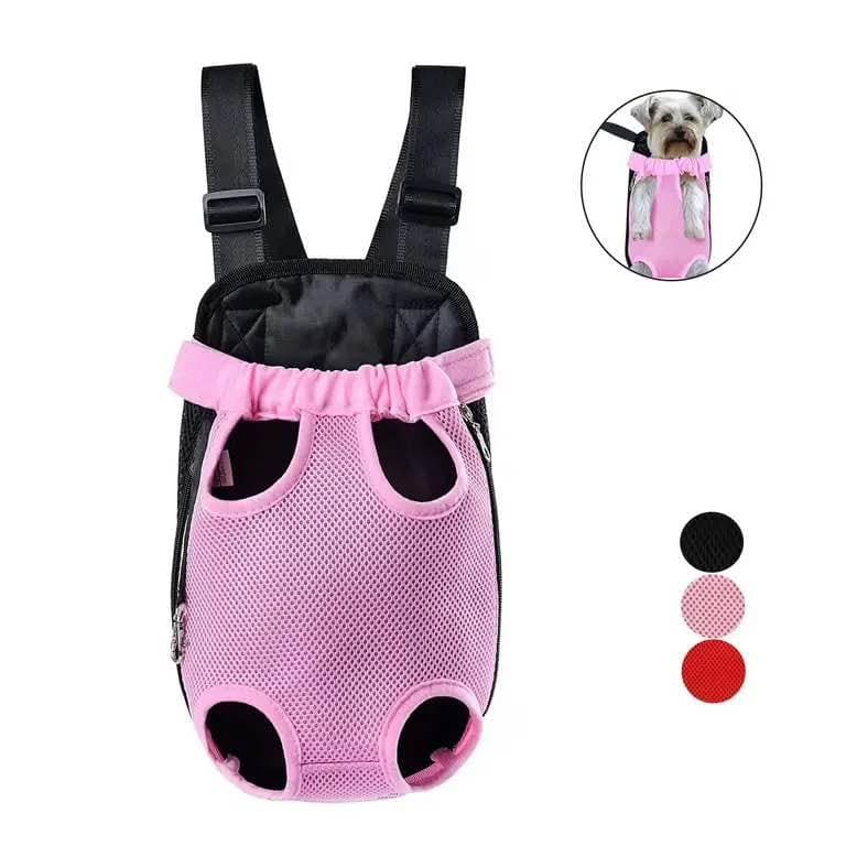 Pet Carrier Backpack Pink