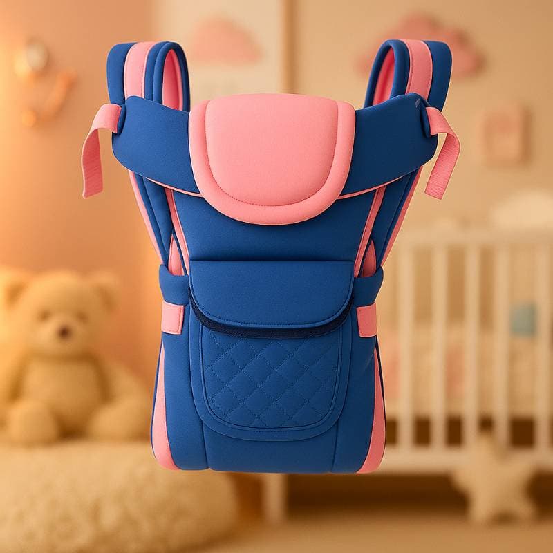 Beth Bear Baby Carrier – Ergonomic, Breathable & Multi-Position Support for Newborns